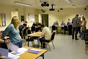 Allotment payment evening at the Old School
