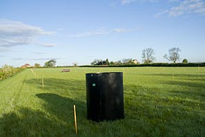 Allotment site on May Day