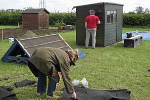 Allotment site on 16th May
