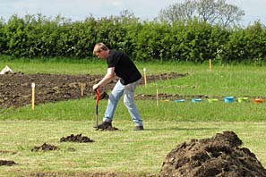 Allotment site on 16th May