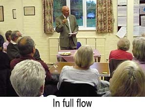in full flow