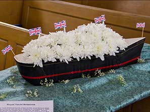 Flowers in Methodist Chapel