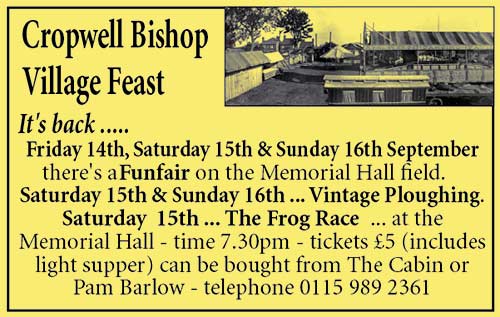 Cropwell Feast