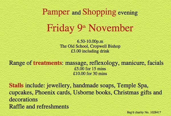 Pamper Evening