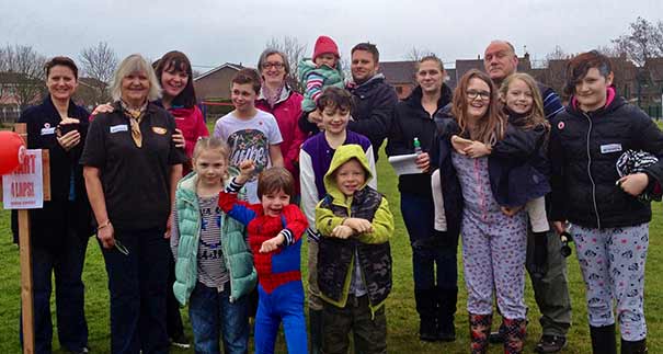 Comic Relief Sponsored Walk