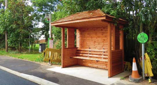 Bus shelter