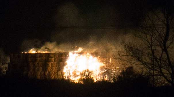 Haysyack fire