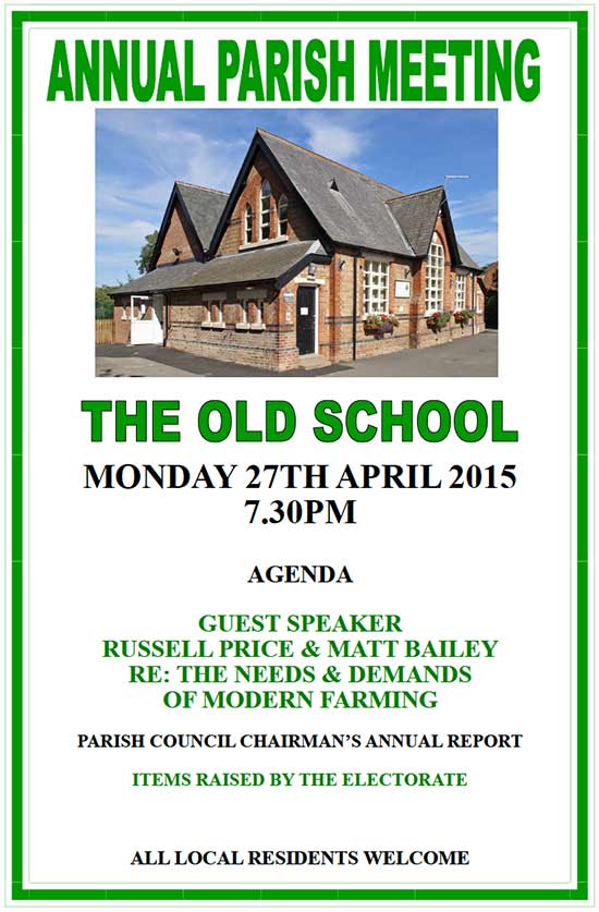 Annual Parish Meeting