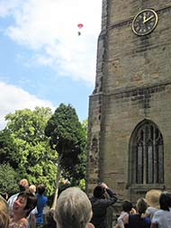 Sunday Teddy Parachute Jump