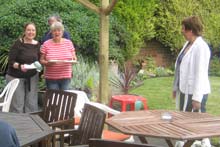Lesley's back garden