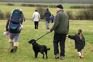 Colston Bassett walk 14-2-10