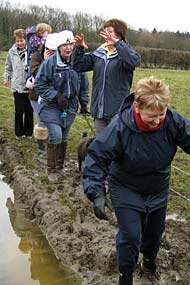 Colston Bassett walk 14-2-10