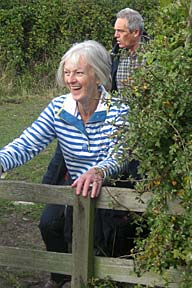 Natalie laughs off the challenge