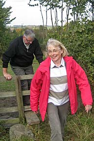 Deborah finds the going fun