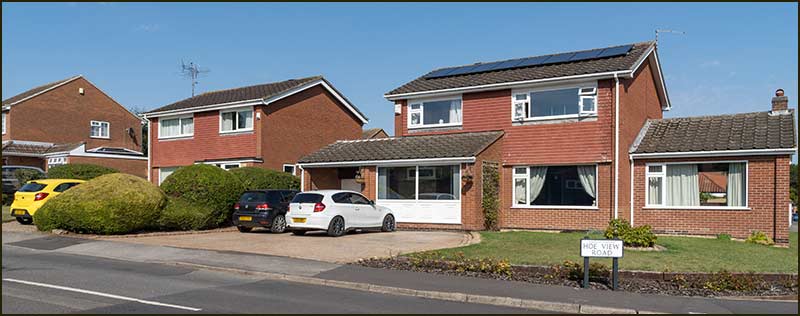 Hoe View Road houses