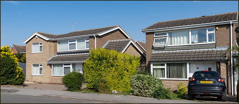 Hoe View Road houses