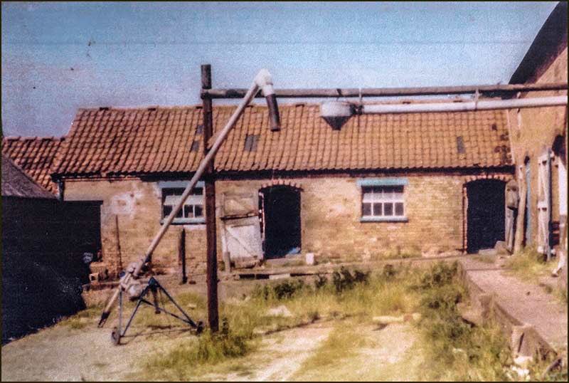 'The Yews' farm buildings in 1983