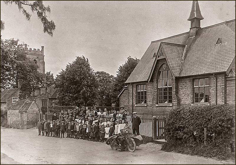 Tom Barratt's motorbike