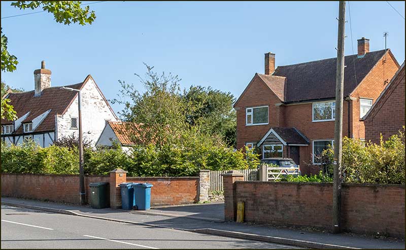House that replaced William Hall's 1804 house