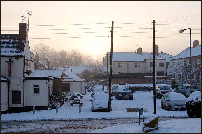 Chequers under snow (2012)