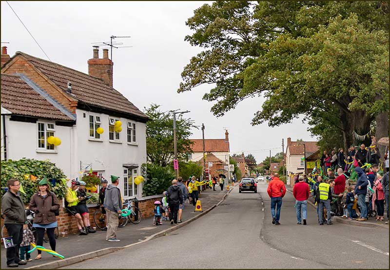 The Tour of Britain comes to Cropwell Bishop (8th September 2018)