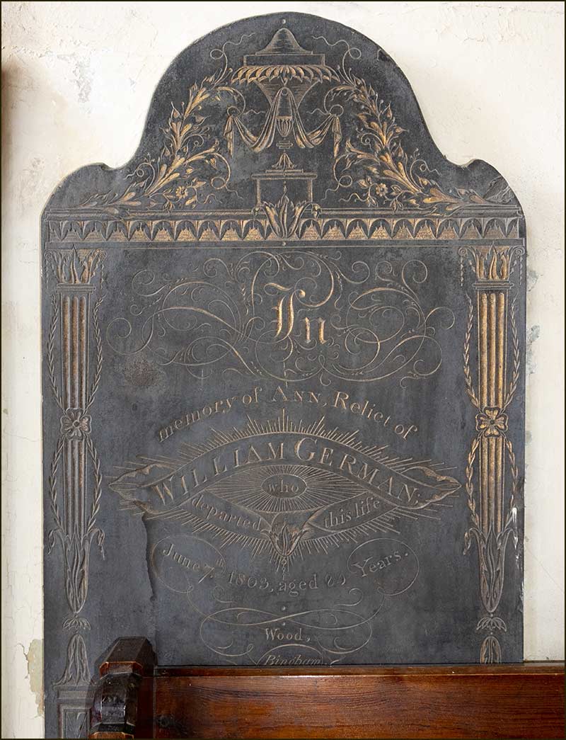 Ann German headstone