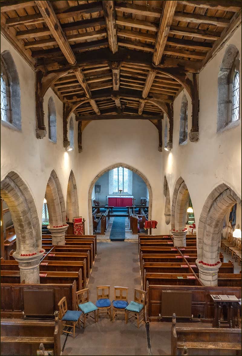 St Giles view from gallery