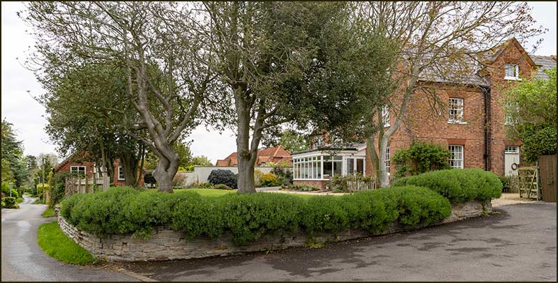 The Hollies Back Lane in Cropwell Butler 2021