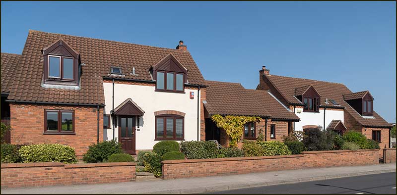 Houses on Nottingham Road