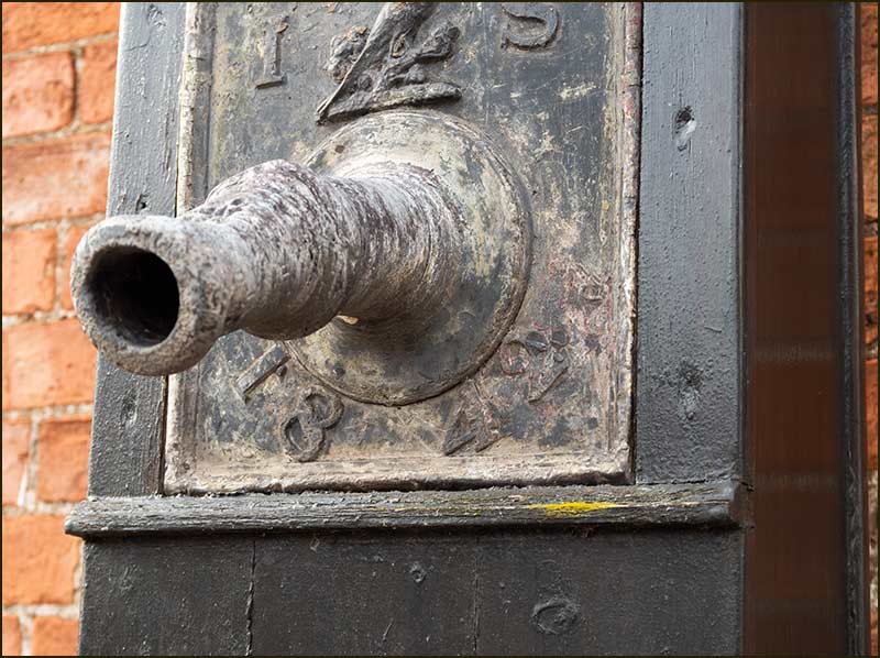 Nozzle on old water pump