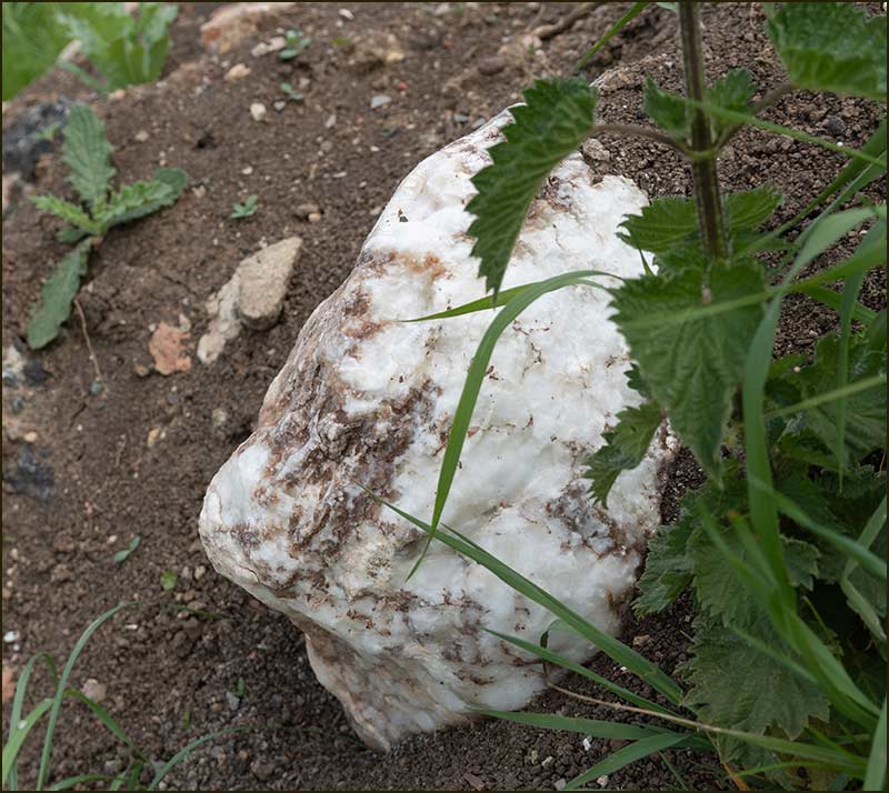 Cropwell Bishop gypsum rock
