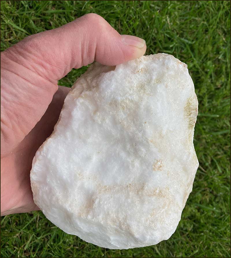 Cropwell Bishop gypsum rock