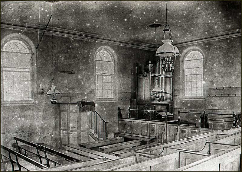 Inside the Chapel in 1880s