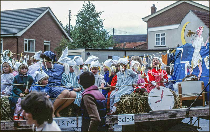 Fete float in 1985