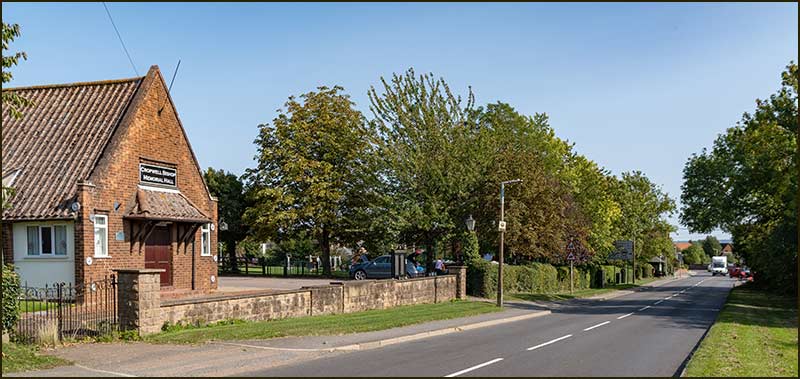 The wrought iron gates installed in 1948 are still there today (2020)