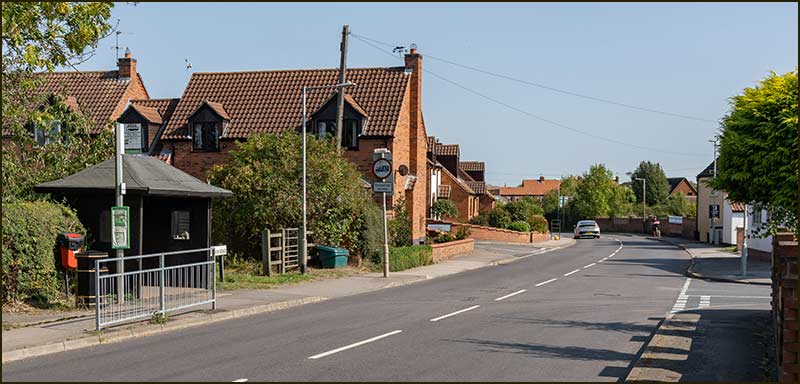 The view beyond Kinoulton Road