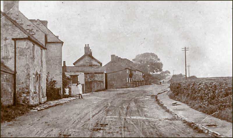 Nottingham Road when the Town End Bridge stood but the Memorial Hall didn't (1910s)