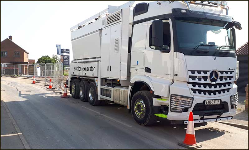 Drone photo of house building