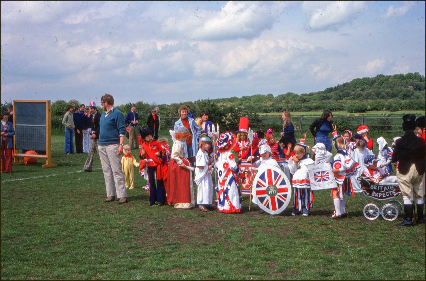 1977 Jubille on Memerial Hall Field
