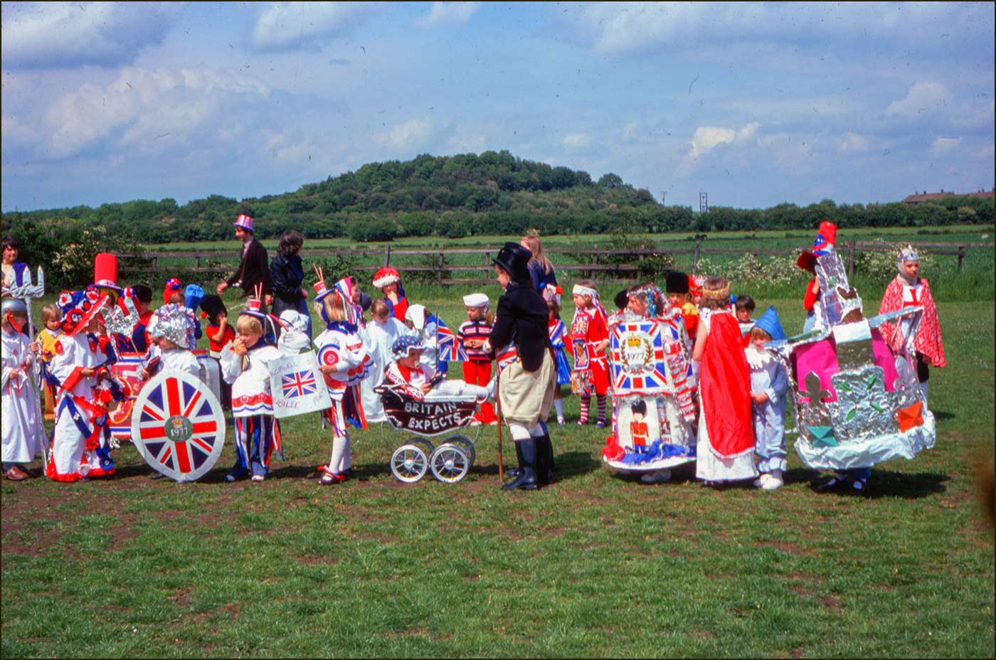 1977 Jubille on Memerial Hall Field