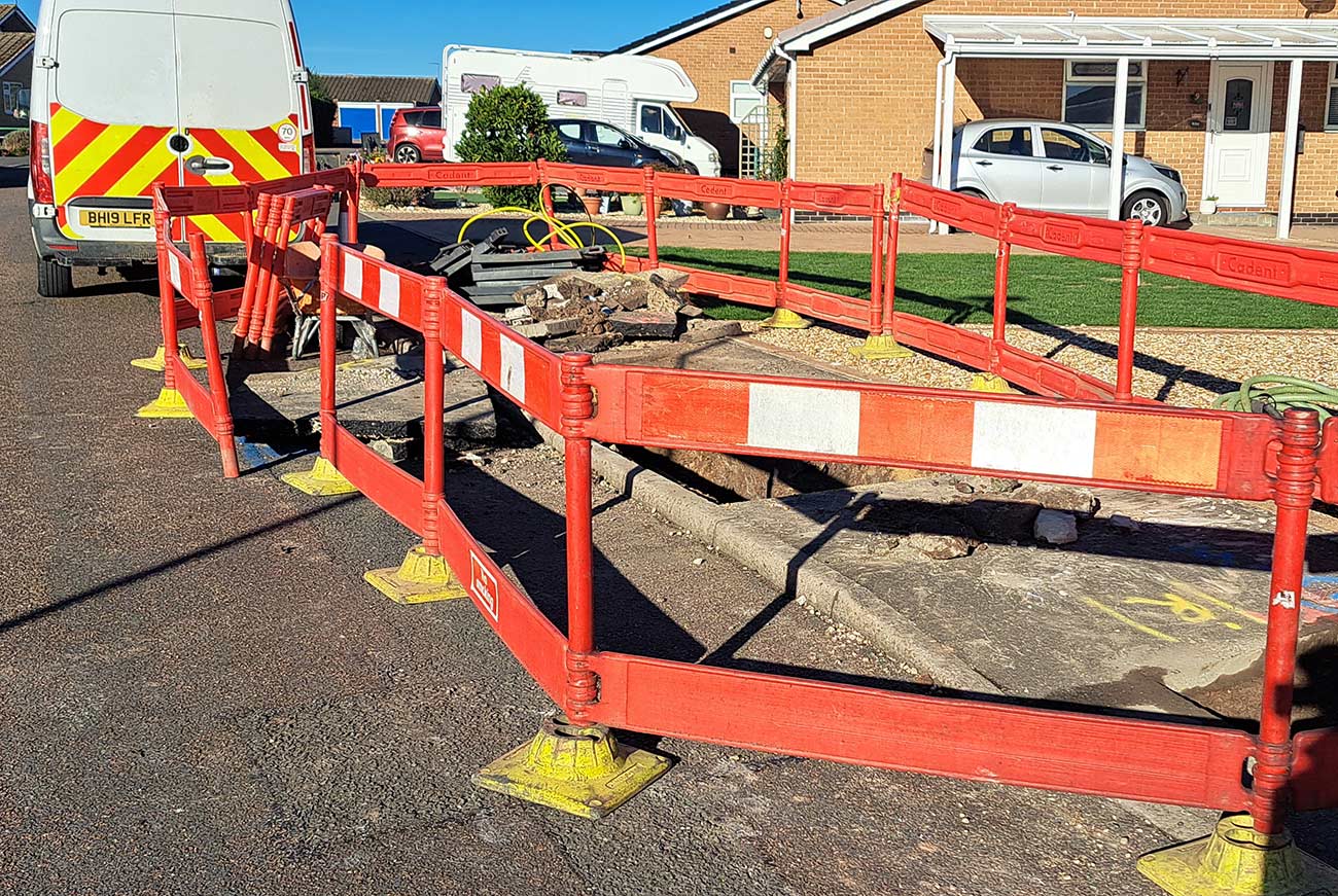 Gas mains
