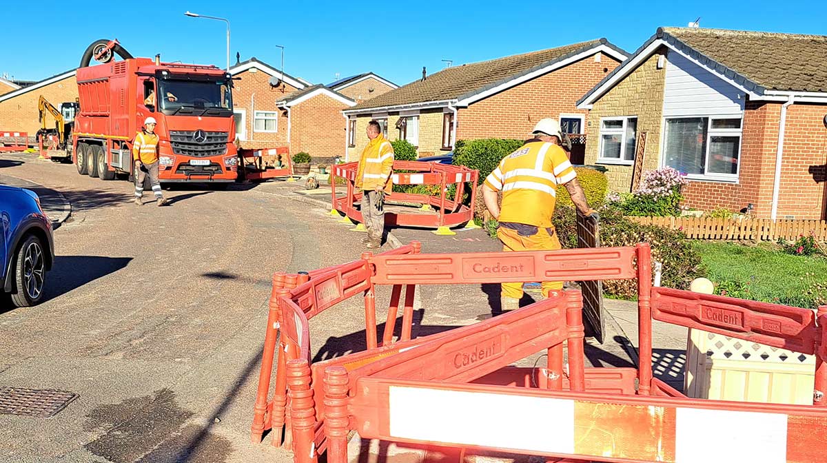 Gas mains